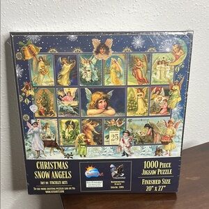 Christmas Snow Angels Jigsaw Puzzle - 1000 Pieces